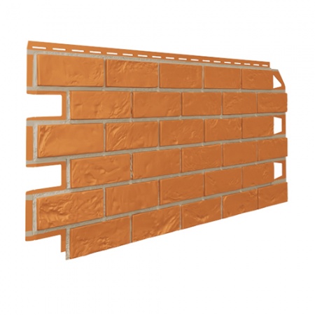 Фасадная панель Vilo Brick (Кирпич) со швом Brick Marron - Каштан